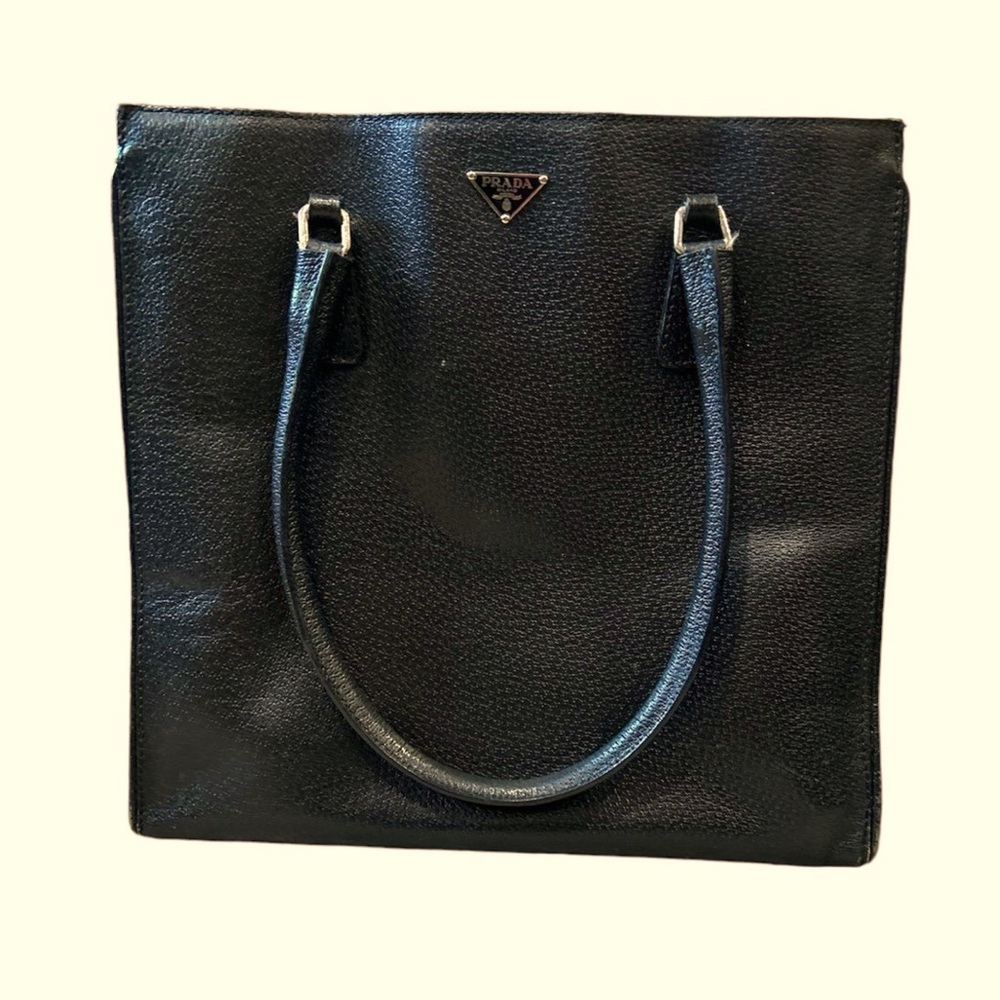 Prada vintage Leather Tote New
